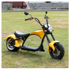 Электроскутер Citycoco Harley Chopper 2000W - желтый